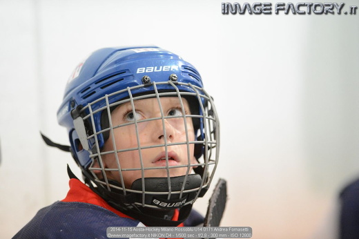 2014-11-15 Aosta-Hockey Milano Rossoblu U14 0171 Andrea Fornasetti